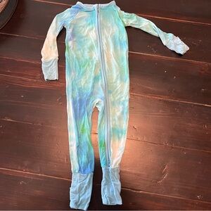 Little Sleepies “Tide Pool Water Colors” Zippy